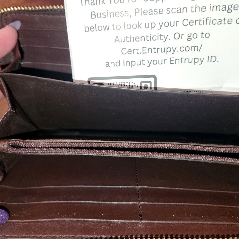 Gucci Mayfair Guccissima Leather Long Zip Around Wallet - EUC - Picture 10 of 10